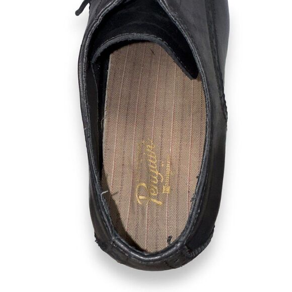 Penguin by Munsingwear Blucher Oxfords Black Leather PBLU201-1 Men's 13 - Picture 9 of 11